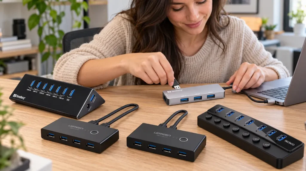 Beste USB-hub test