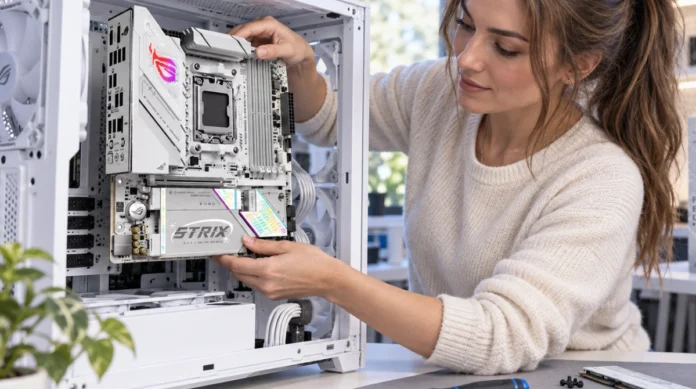 test-av-asus-rog-strix-b850g-gaming-wifi-hovedkort Test av ASUS ROG STRIX B850-G GAMING WIFI Hovedkort - AMD B850 - AMD AM5 - DDR5 RAM - Micro-ATX