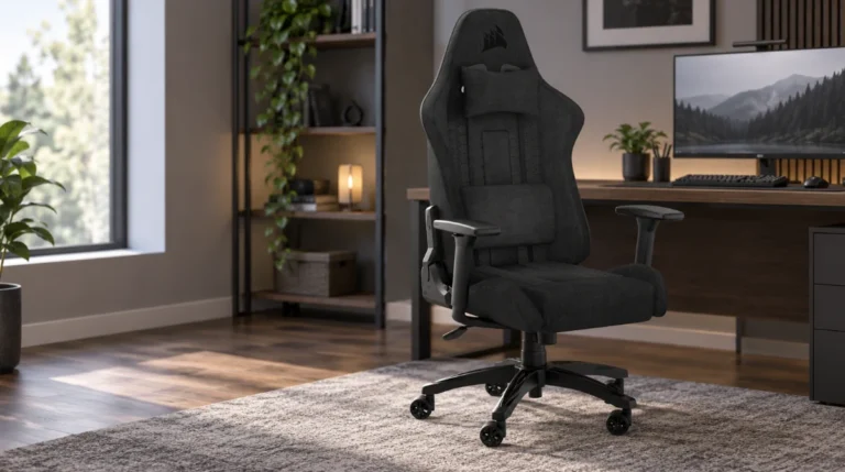 Test av Corsair TC100 Relaxed Fabric Gamingstol