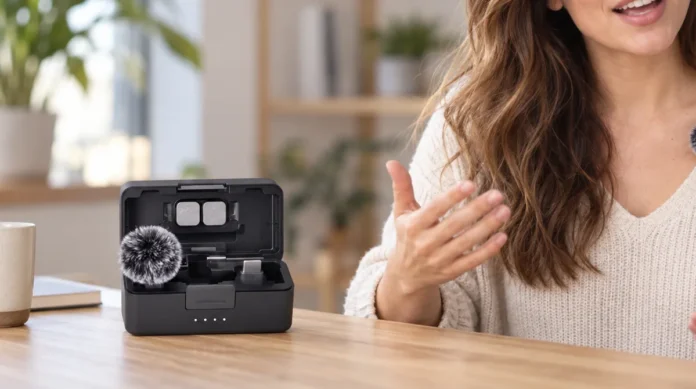 test-av-dji-mic-mini-2-2tx-1mobil-rx-ladeboks Test av DJI Mic Mini 2 (2 TX + 1 mobil RX + ladeboks)