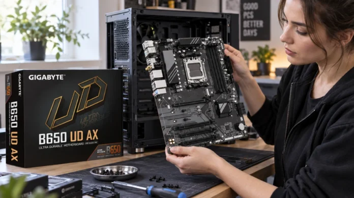 test-av-gigabyte-b650-ud-ax-hovedkort Test av GIGABYTE B650 UD AX Hovedkort - AMD B650 - AMD AM5 - DDR5 RAM - ATX
