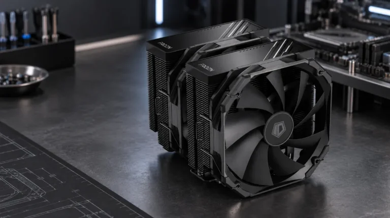 Test av ID-Cooling FROZN A720 BLACK - CPU Luftkjøler - Max 33 dBA