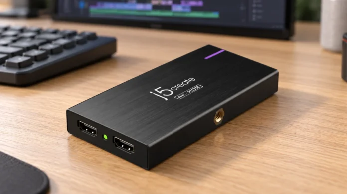 test-av-j5create-game-capture-4k Test av j5create 4K Game Capture Station
