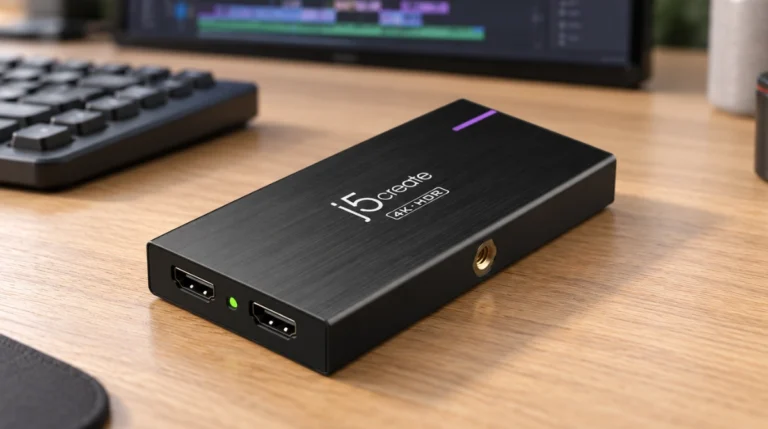 Test av j5create 4K Game Capture Station