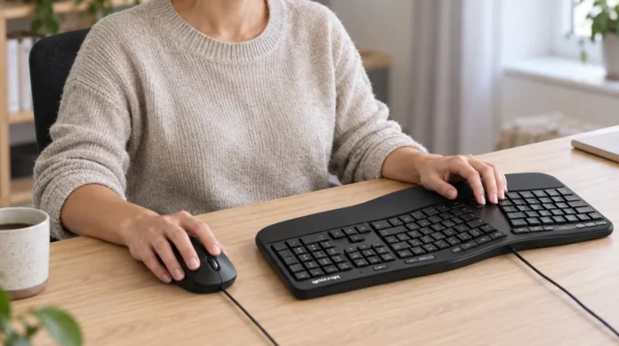test-av-microsoft-ergonomic-desktop-for-business Test av Microsoft Ergonomic Desktop for Business
