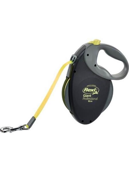 Flexi flexi hundesnor giant leash pro l (10 m) 50 kg neon