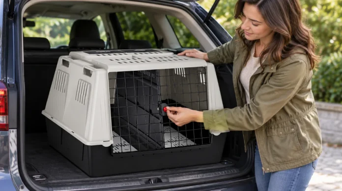 Test av Ferplast Pet Carrier ATLAS CAR Maxi Grey