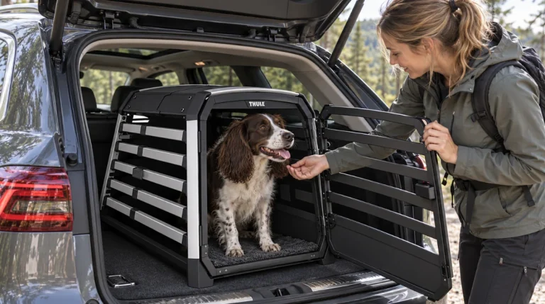 Test av Thule thule allax hundebur m 65x65x82-90cm crashte